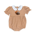 Rust Stripe Tailgate Girl's Bubble