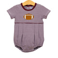Football Bubble - Maroon