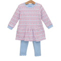 Sweetheart French Terry Tunic Set