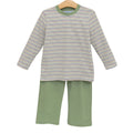 Miller Pant Set - Pine Cove Stripe