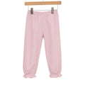Ruffle Bloomer Pants- Light Pink Micro Gingham