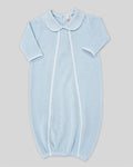 Milen Special Knit Gown - Blue