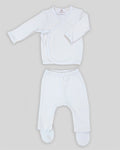 Milen Kimono Set - Special Knit White