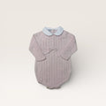 Cable Bubble with Collar - Pink