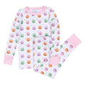 Pumpkin Party - Pink Long Pajamas