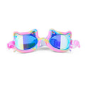 Tie-Dye Tabby Kids' Swim Goggles - Meowberry Breeze