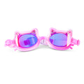 Tie-Dye Tabby Kids' Swim Goggles - Pawberry Milk