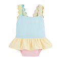 Seersucker Ric-Rac Swimsuit