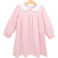 PRE-ORDER Jellybean Lottie Dress- Light Pink Stripe