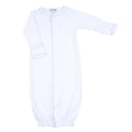 Baby Joy Converter with Blue Crochet Trim