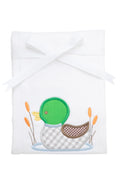Mallard Applique Burp Pad
