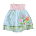 Sunbubble with Overlay Skirt & Summer Flower Appliques