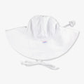 Kids Sun Protective Hat - White