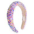Kids Chunky Sequin Padded Headband - Multi-Colored