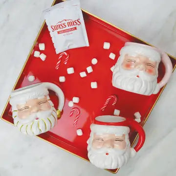 8 Oak Lane - Pink Santa - Mug