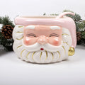 8 Oak Lane - Pink Santa - Punch Bowl & Ladle