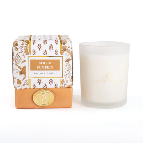 8 Oak Lane - Spiced Pumpkin - 5.6oz Soy Wax Candle