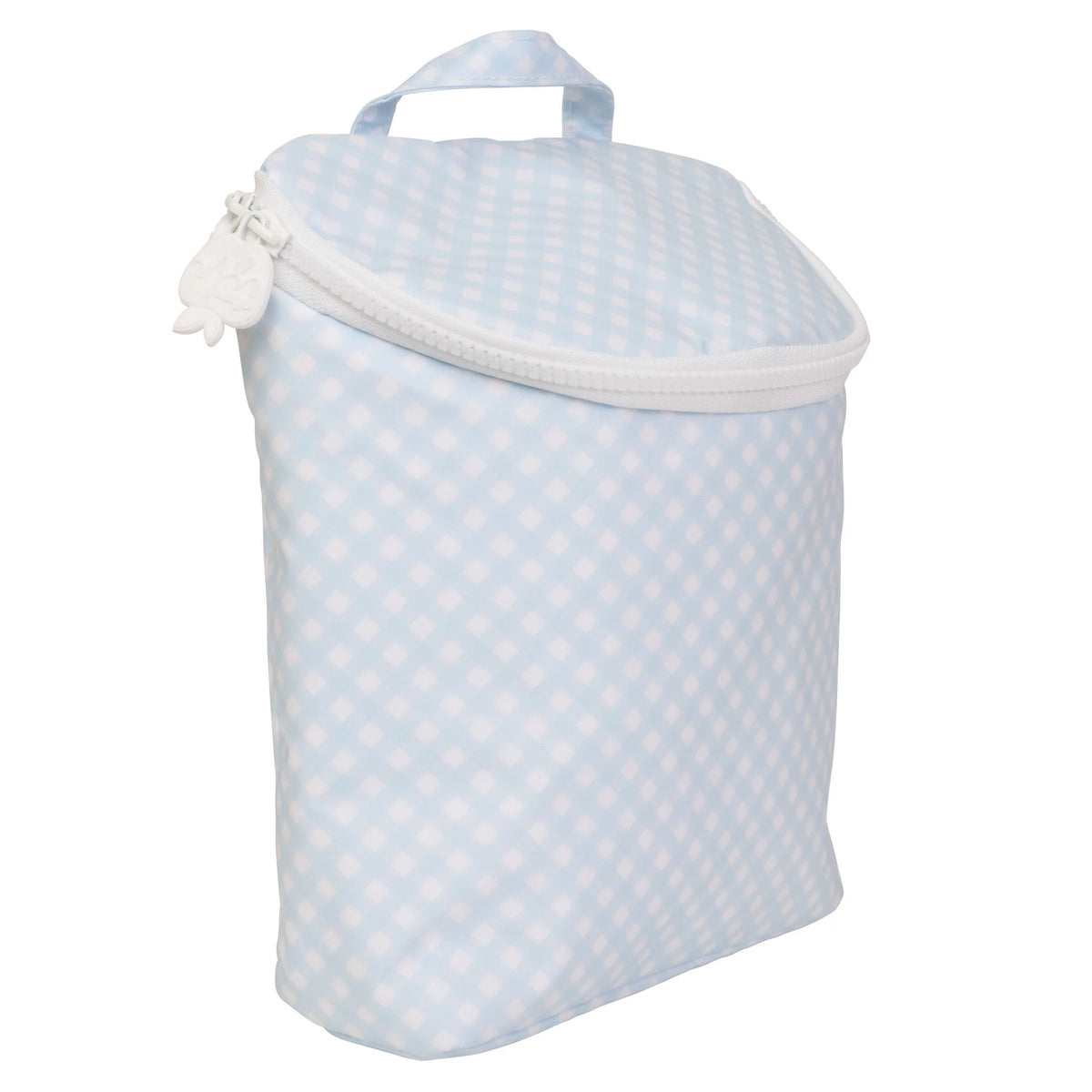 Apple Of My Isla - The Bottle Bag - Blue Gingham