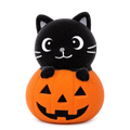 Marshmallow Squeeze Cat & Jack-O-Lantern