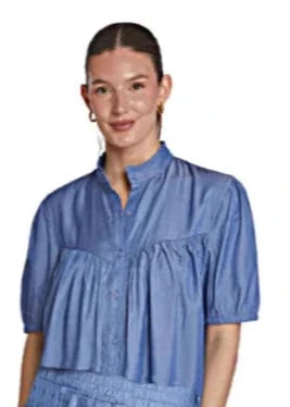 Taylor Tillman - Clara Top - Chambray