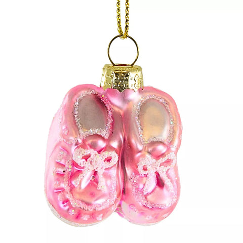 Cody Foster - Pink Baby Booties Ornament