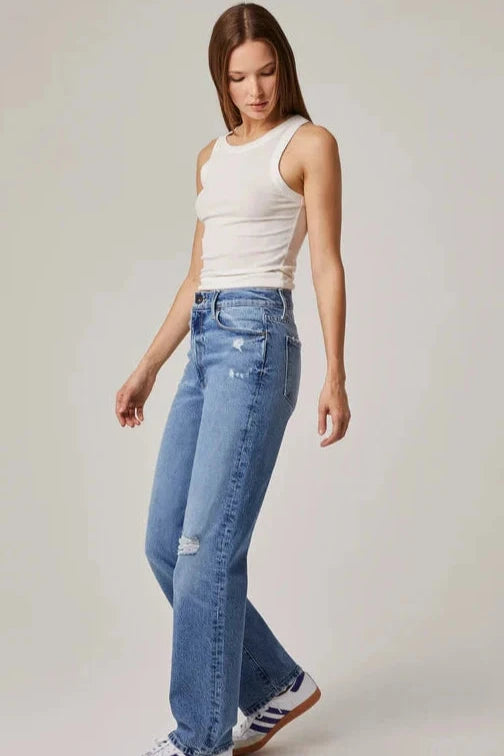 Edyson - Vincent - Wide Straight Leg Jean - Medium Maggio Wash