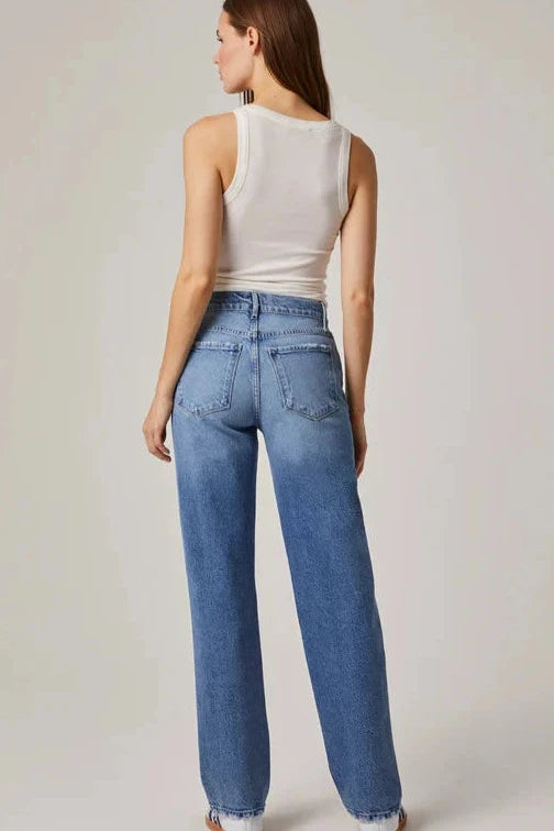 Edyson - Vincent - Wide Straight Leg Jean - Medium Maggio Wash