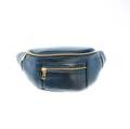 German Fuentes - Leather Belt Bag - Black