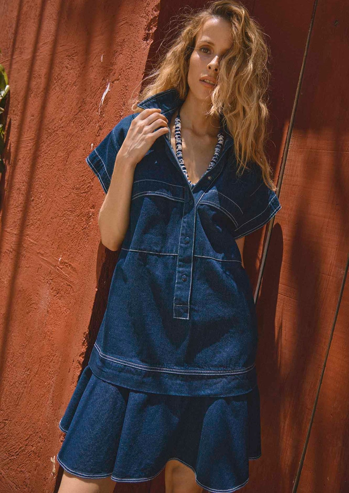 Hunter Bell Addison Dress - Blue Jean