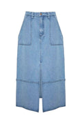 Hunter Bell Parke Skirt - Blockely Denim