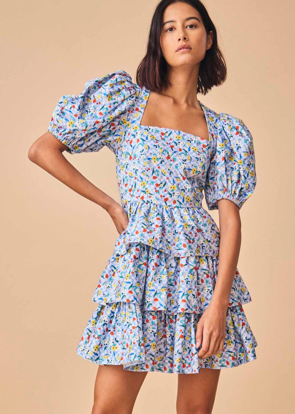 Hunter Bell Porter Dress - Wildflower Medley