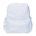 The Backpack Blue Gingham - Large