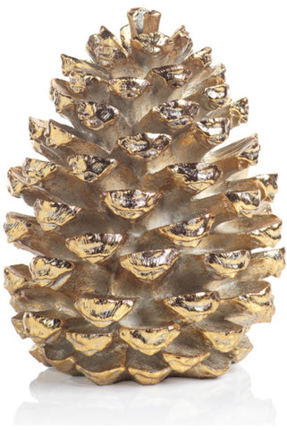 Decorative Pine Cone Gold 6.5”