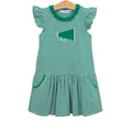 Megaphone Dress - Green