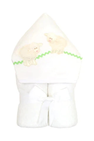 3 Marthas - Lamb - Every Kid Towel - White