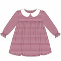 Lottie Dress - Red Stripe