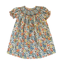 LuLu BeBe - Emma Smocked Dress - Fall Floral