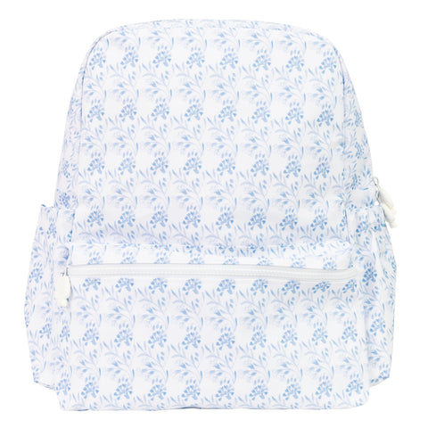 The Backpack Navy Floral - Large