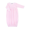 Magnolia Baby Mini Stripes Gown - Pink