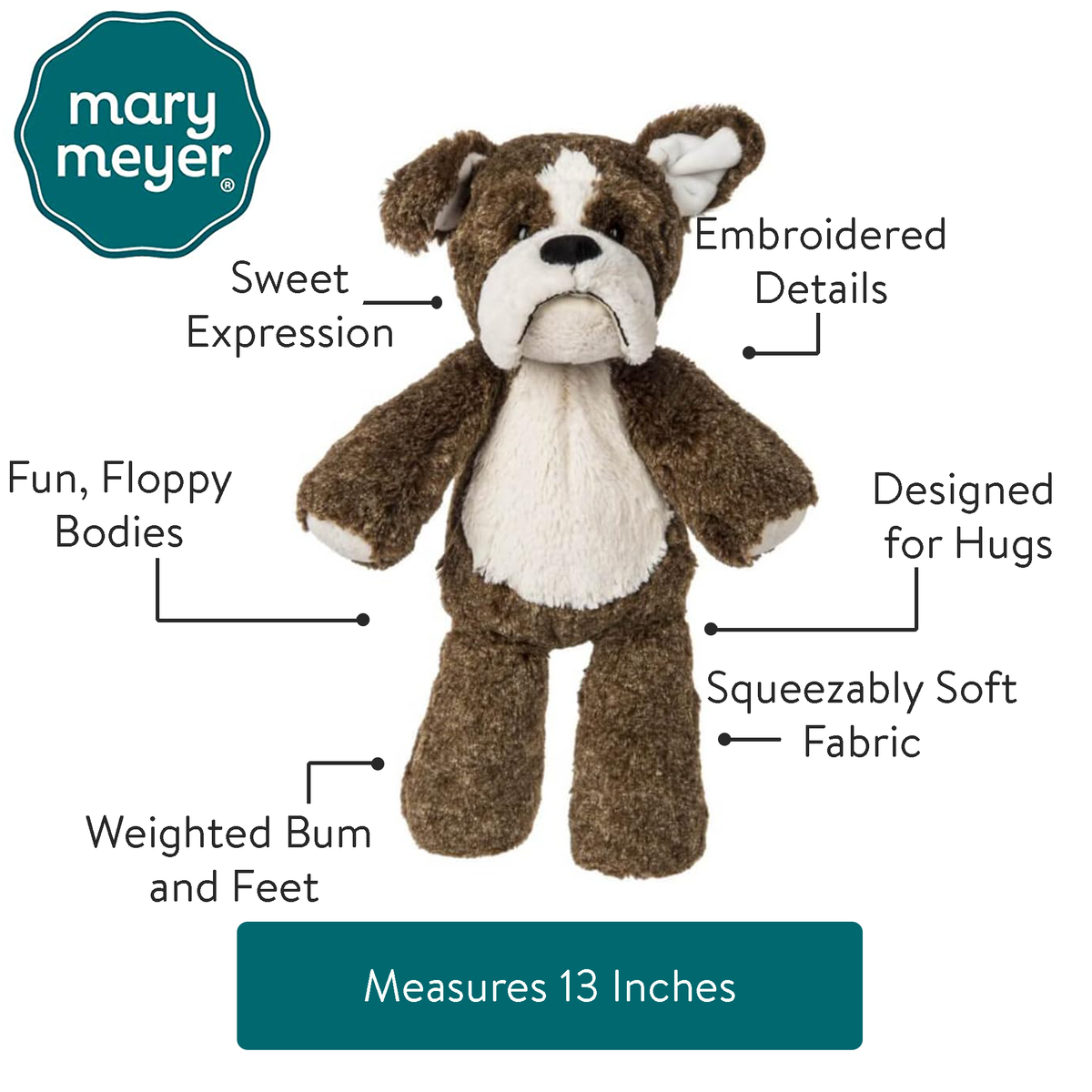 Mary Meyer - Marshmallow Bradley Bulldog