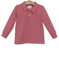 Michael Polo Long Sleeve - Red Stripe