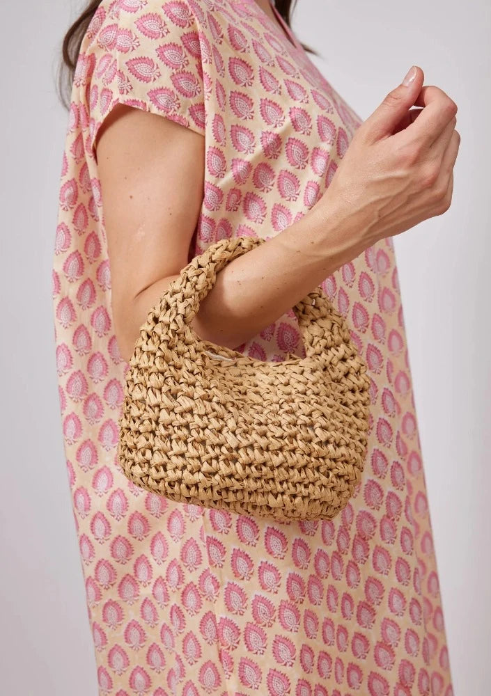 Micro Slouch Bag- Toast