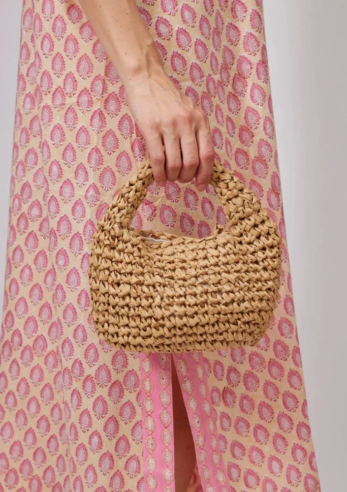 Micro Slouch Bag- Toast