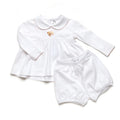 Milly Marie Girl’s Pink Dots - Turkey Bloomer Set