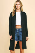 PINCH - Open Knit Cardigan - Black