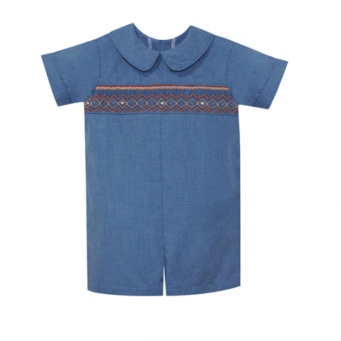 Remember Nguyen - Blue Denim - Williams Boy Romper