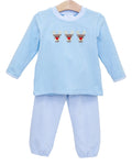 Run Run Rudolph Bloomer Pants Set
