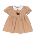 Rust Stripe Tailgate Dress