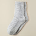 Softies - Marshmallow Crew Socks - Heather Grey