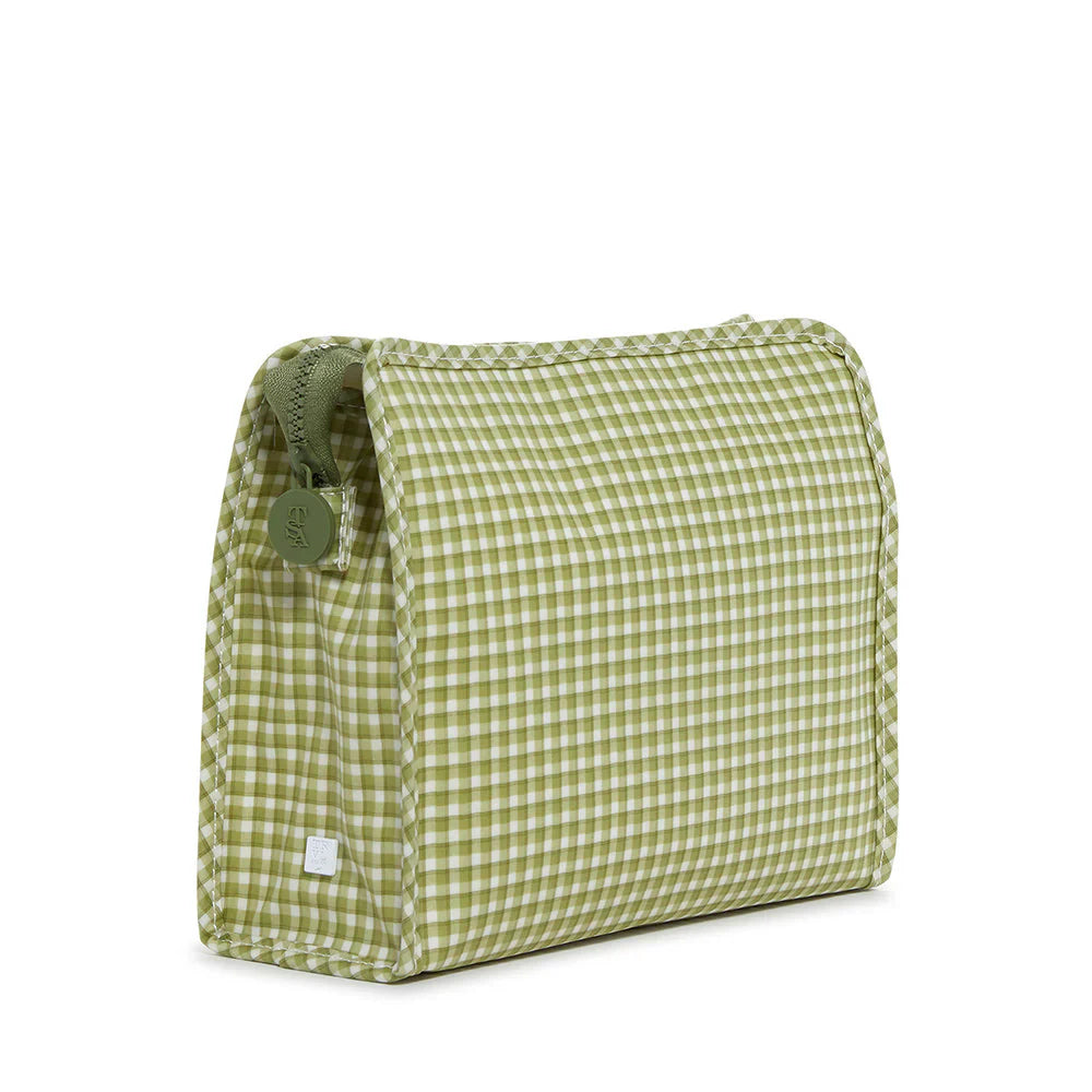 TRVL Design Large Roadie Zip Pouch - Rodeo Check Cactus